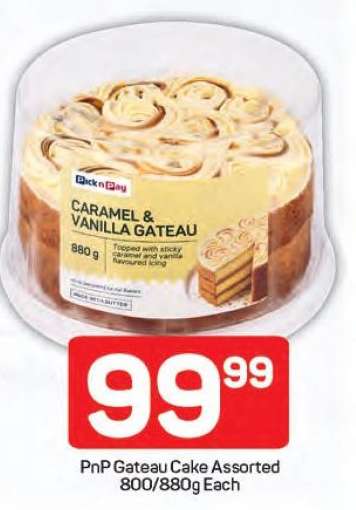 PnP Gateau Cake Assorted 800/880g Each