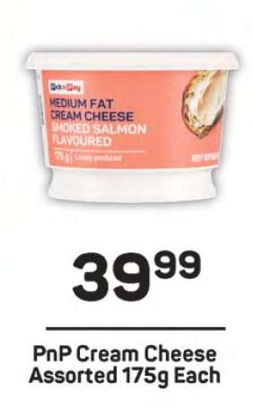 PnP Cream Cheese Assorted 175g Each