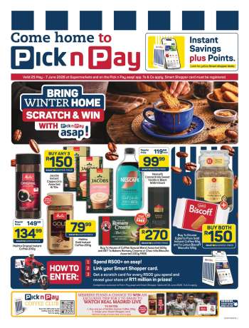 Pick n Pay catalogue  - 25/05/2026 - 07/06/2026.