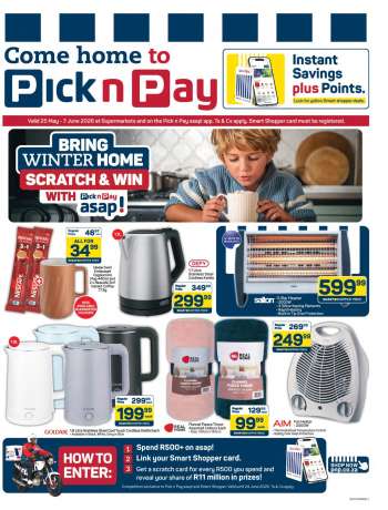 Pick n Pay Supermarket catalogue  - 25/05/2026 - 07/06/2026.