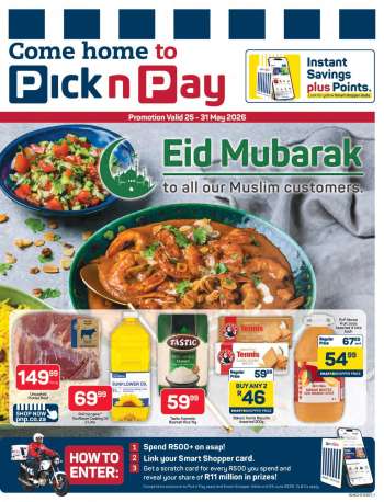 Pick n Pay catalogue  - 25/05/2026 - 31/05/2026.