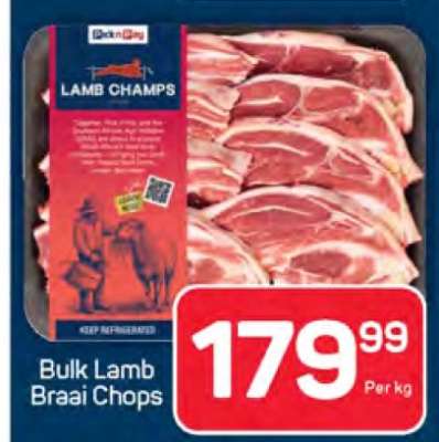 Bulk Lamb Braai Chops