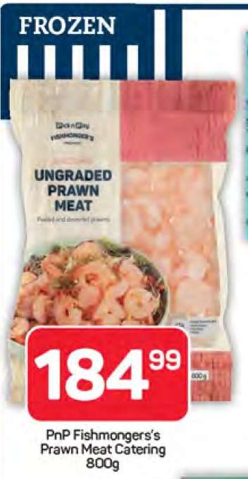 PnP Fishmonger’s Prawn Meat Catering 800g