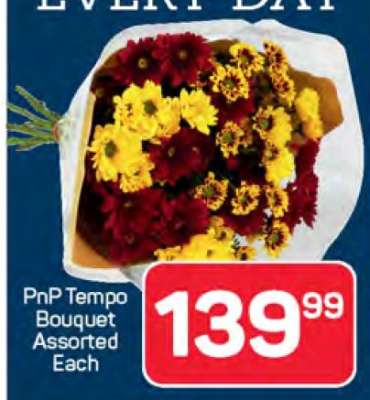 PnP Tempo Bouquet Assorted Each