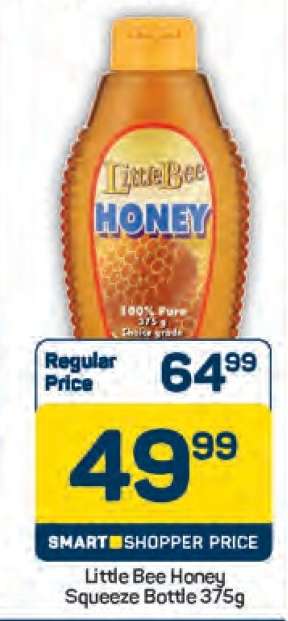 Little Bee Honey Squeeze Bottle 375g