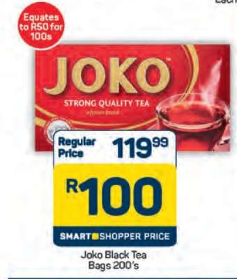 Joko Black Tea Bags 200's