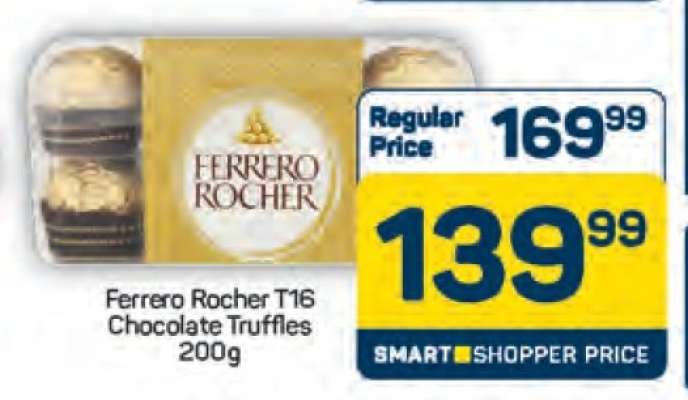 Ferrero Rocher T16 Chocolate Truffles 200g