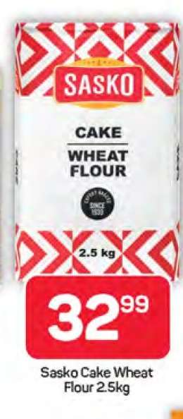 Sasko Cake Wheat Flour 2.5kg