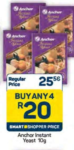 Anchor Instant Yeast 10g