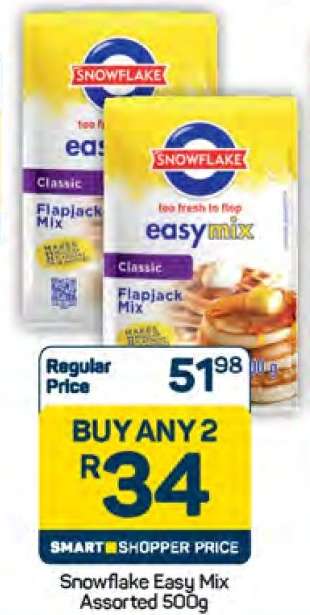 Snowflake Easy Mix Assorted 500g