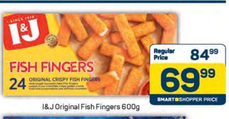 I&J Original Fish Fingers 600g
