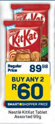 Nestlé KitKat Tablet Assorted 99g