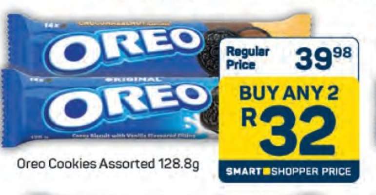 Oreo Cookies Assorted 128.8g