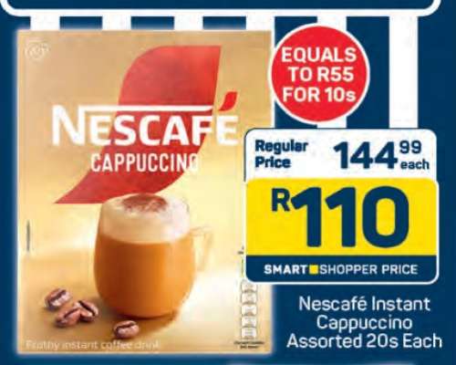 Nescafé Instant Cappuccino Assorted 20s Each