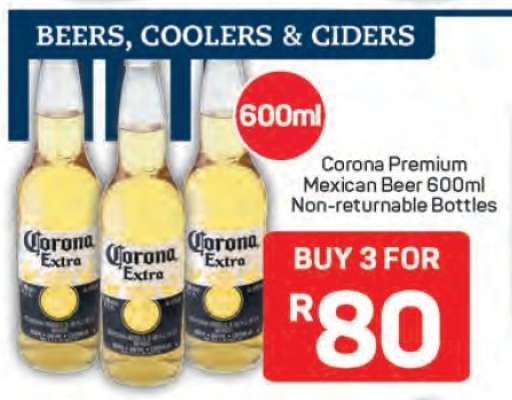 Corona Premium Mexican Beer 600ml