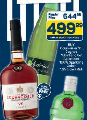 COURVOISIER VS COGNAC 750ML