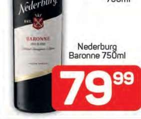 Nederburg Baronne 750ml