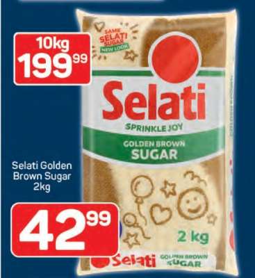 Selati Golden Brown Sugar 2kg