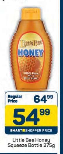 Little Bee Honey Squeeze Bottle 375g