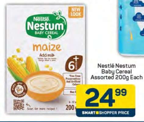 Nestlé Nestum Baby Cereal Assorted 200g Each