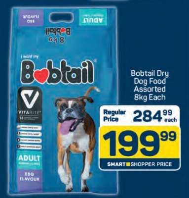 Bobtail Dry Dog Food Assorted 8kg Each