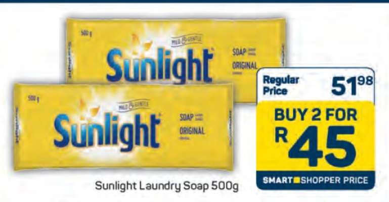 Sunlight Laundry Soap 500g