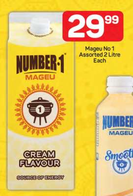 Mageu No 1 Assorted 2 Litre Each