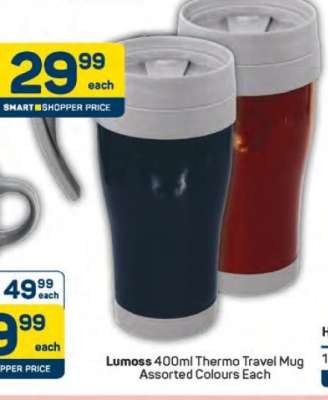 Lumoss 400ml Thermo Travel Mug