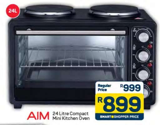 AIM 24 Litre Compact Mini Kitchen Oven