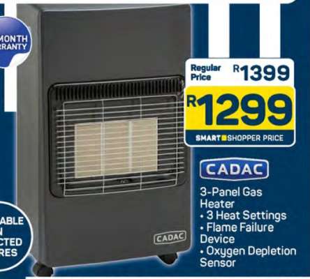 CADAC 3-Panel Gas Heater