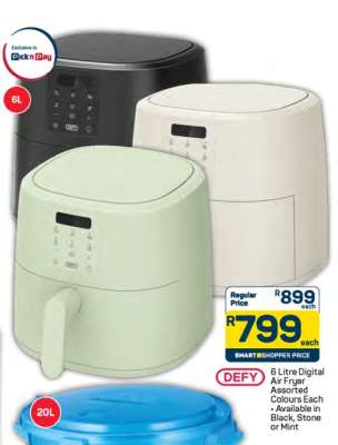 DEFY 6 Litre Digital Air Fryer