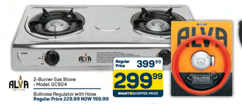 2-Burner Gas Stove