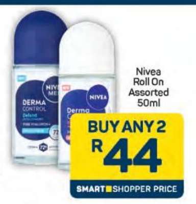 Nivea Roll-on Assorted 50ml