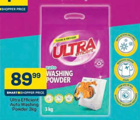 Ultra Efficient Auto Washing Powder 3kg