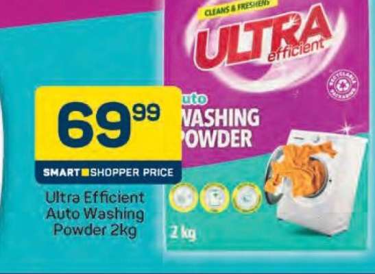 Ultra Efficient Auto Washing Powder 2kg