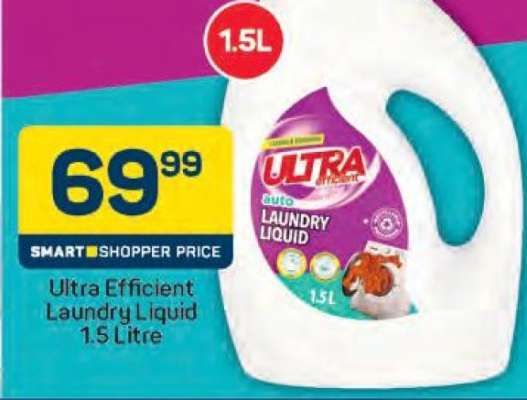 Ultra Efficient Laundry Liquid 1.5 Litre