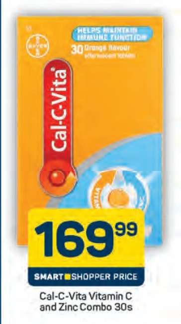 Cal-C-Vita Vitamin C and Zinc Combo 30s