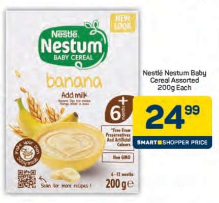 Nestlé Nestum Baby Cereal Assorted 200g Each
