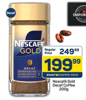 Nescafé Gold Decaf Coffee 200g