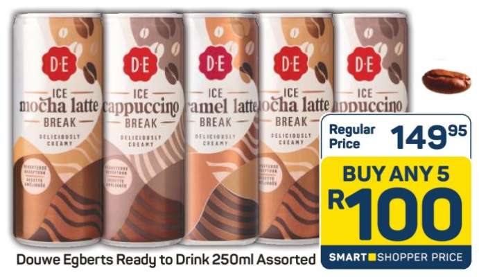 Douwe Egberts Ready to Drink 250ml Assorted