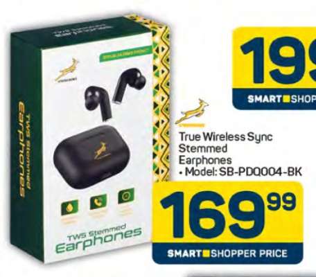 True Wireless Sync Stemmed Earphones