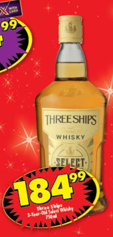 THREE SHIPS 3-YEAR-OLD SELECT WHISKY