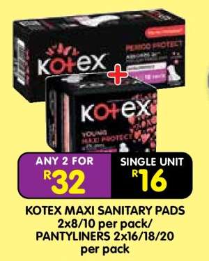 Kotex Maxi Sanitary Pads