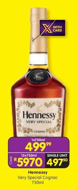 Hennessy Very Special Cognac 750ml