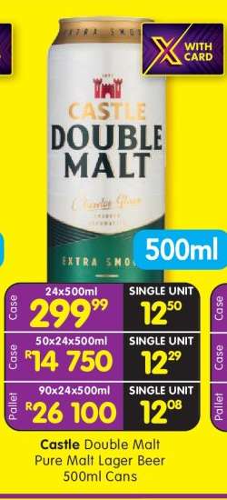 Castle Double Malt
