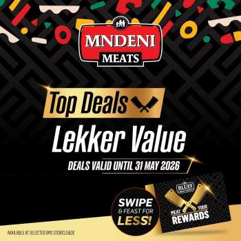 Mndeni Meats catalogue  - 25/05/2026 - 31/05/2026.