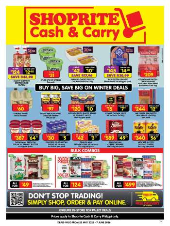 Shoprite catalogue  - 25/05/2026 - 07/06/2026.