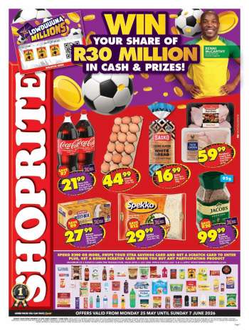 Shoprite catalogue  - 25/05/2026 - 07/06/2026.