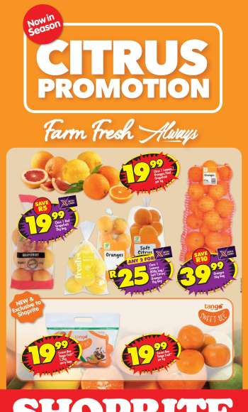 Shoprite catalogue  - 25/05/2026 - 07/06/2026.