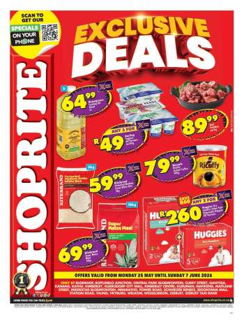 Shoprite catalogue  - 25/05/2026 - 07/06/2026.